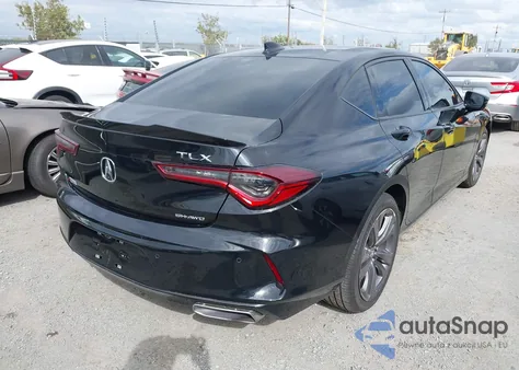 2023 Acura Tlx A-Spec Package из США, поврежденный, VIN 19UUB6F52PA005143